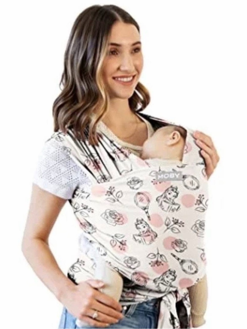 Moby Wrap Princess Belle in Blush